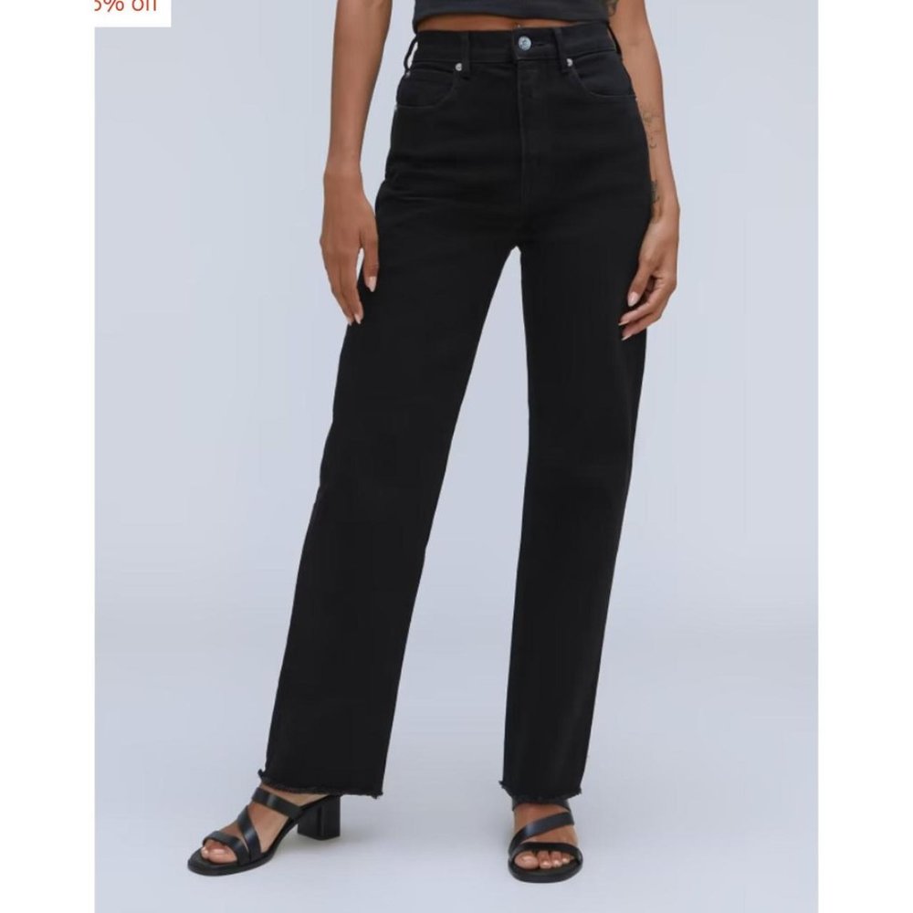 Everlane The Way High Jean in Coal, Size 27